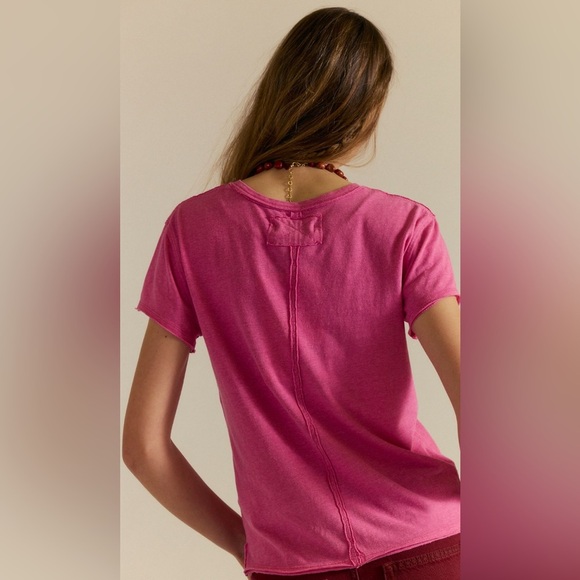 We the Free Nova Tee NWOT hibiscus pink - Picture 5 of 5